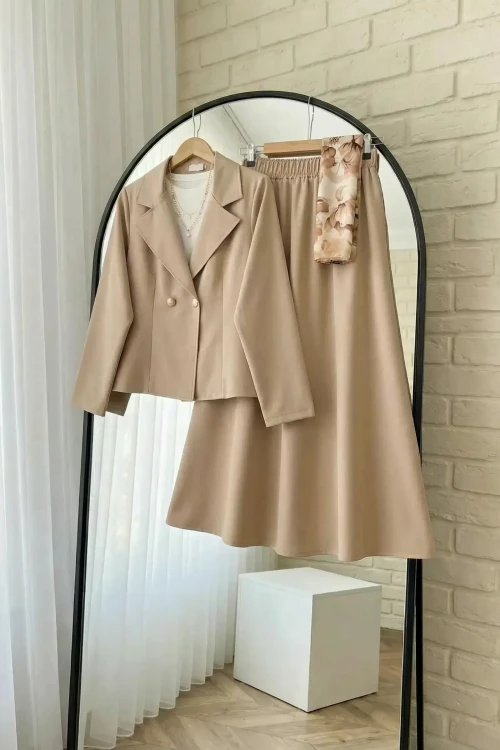 Tui Blazer Takım- Bej